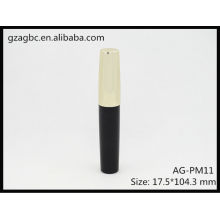 Charmant & vide plastique rond Tube Mascara AG-PM11, AGPM emballage cosmétique, couleurs/Logo personnalisé